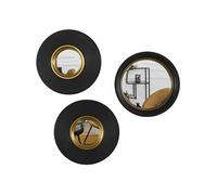 - Miroir convexe rond Oko 25,5 cm (Lot de 3)