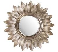 Miroir convexe Sole 21 cm - Amadeus - Or - Résine miroir G