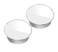 Miroir convexe voiture, miroir convexe vue - Rétroviseurs arrière angulaires larges 2x,Coupe d'aspiration réglable à 360 degrés haute définition inversion automobile externe auxiliaire