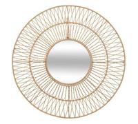 Miroir corde Millie beige H75cm - Atmosphera createur d'interieur