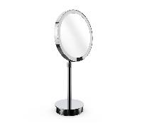 Decor Walther Just Look Plus Miroir de maquillage à poser LED, chrome brillant - Agrandir 5 fois Ce luminaire comporte des modules à LED prémontés de classes énergétiques A A++, A+, A