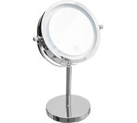 Miroir cosmétique avec éclairage LED, rond