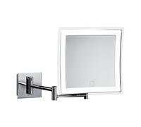 Decor Walther BS 84 Touch Miroir de maquillage mural LED chrome brillant Ce luminaire comporte des modules à LED prémontés de classes énergétiques A A++, A+, A