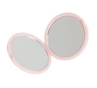 Miroir cosmétique compact pliable avec double face en verre de voyage rond pour la maison, les fêtes, les sacs à main, la vanité portable, a, Taille unique