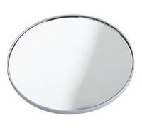 Miroir cosmétique grossissant mural - 300%, plastique, verre, miroir de Ø 12 cm, Ø 12 x 0,5 cm, Argent