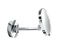 Decor Walther Just Look Plus Miroir de maquillage mural LED avec connexion directe, noir mat - grossissement 5 fois Ce luminaire comporte des modules à LED prémontés de classes énergétiques A A++, A+, A