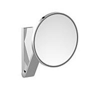 KEUCO Miroir de beauté iLook_move rond, éclairé, chromé, passage de câble encastré – 17612019003