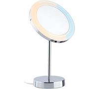 Paulmann Masua 71150 Miroir de Maquillage LED IP44 avec Interrupteur Blanc 55 LM 230 V 4 W Grossissement x3