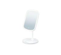 Beurer Miroir cosmétique BS 47 – Éclairage 3 couleurs, Support magnétique, Rotation 360°
