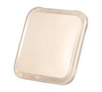 Miroir cosmétique portable avec grossissement 15x double face petit miroir pliable pour bureau et sacs à main maquillage acrylique, 15 pièces, Blanc