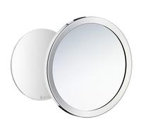 Miroir cosmétique Smedbo Outline - 15,2x15,2cm - autocollant - Laiton massif Chrome FK442