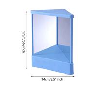 Miroir Cosmétique Transparent Non Inversé,Commode,Pour Bureau,Salon.Blue S