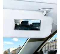 Miroir cosmétique universel pour intérieur de voiture, miroir de courtoisie automatique portable pour pare-soleil et siège de voiture