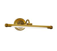 Miroir Cuivre Américain Phares A Mené Salle Den Miroir Armoire Lampe de Salle Den Simple Dressing Table Maquillage Lampe Murale Nordique/Brass/46Cm