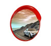 Miroir D'angle Mort De Voiture Avec Couvercle Anti-éblouissement, Sécurité Ronde Grand Angle For Les Garages, La Circulation, Allées, Patios Et Plus Encore(55cm)