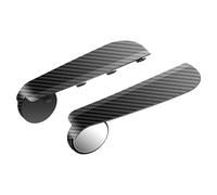 Miroir D'angle Mort Résistant À La Pluie - Ensemble Grand Angle Réglable, Rétroviseurs Latéraux Universels, Protection Des Sourcils, Accessoire D'amélioration De La Vue Claire, Construction Extérieure