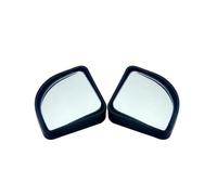 Miroir d'angle mort Rétroviseurs Ronds Pour Petit Secteur Voiture Rétroviseur D'angle Mort Rétroviseur Auxiliaire Stationnement Convexe Réglable Universel Miroir Convexe Angle réglable(1 UK)