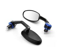 Miroir De 22mm En Verre Blanc, Extrémité De La Barre De Poignée, Rétroviseur Latéral Pour SUZUKI RMZ250 RMZ450 DRZ400SM RMZ 250 450 DRZ 400 SM(Blu)