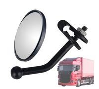 Miroir De Budget De Camion - Verre Convexe Rond, Complément De Rétroviseur | Miroir Auxiliaire Facile À Installer Pour La Sécurité Des Remorques Ou En Bus, Grand Réflecteur À Large Vue À L'arc Avec Un