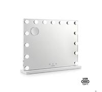 Miroir de bureau - INNOVAGOODS - Vanity Hollywood - 15 LED - 3 tons - Intensité réglable