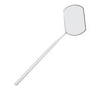Miroir de cils pour extensions de cils Miroir de maquillage en acier inoxydable Miroir de cils détachable pour artiste de cils et technologie de cils Argent