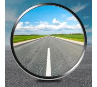 Miroir de circulation, 30 cm Miroir convexe, Miroir convexe grand angle rond, Miroir parabolique, Miroir panoramique pour garage, circulation, allées, cour, entrepôt, utilisation en extérieur et en