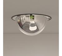 Miroir de Circulation Convexe, Miroir de Sécurité Miroir Trafic Miroir Routier Extérieur Miroir de circulation en dôme intégral Ø30 cm Acrylique