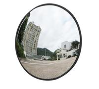 Miroir de circulation de sécurité, miroir convexe intérieur de 11,8 pouces, miroir rond réglable grand angle pour vue murale miroir convexe métallisé