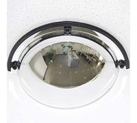 Miroir de Circulation, Miroir Convexe de sécurité, Miroir de sécurité Convexe pour la Circulation extérieure, Miroir de Circulation panoramique Demi-dôme Convexe, Angle de Vision de 180 degr