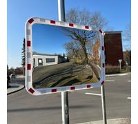 Miroir de Circulation Miroir de Surveillance Carré Trutzholm Sécurité 60x80cm