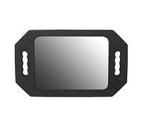Miroir de Coiffeur Manuel, (40,5×26 cm) Miroir de Maquillage Léger pour Salon de Coiffure avec Cadre en Mousse - Outil Professionnel pour Rasage Coiffure Maquillage - EVA