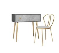 Miroir De Courtoisie Avec Lumières Et Ensemble De Coiffeuse Rectangulaire Table De Maquillage Simple Multifonctionnelle Miroir D'éclairage Tactile Vertical Avec Tiroir Vanité Pour Adolescents Avec Mir