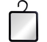 Miroir De Douche À Suspendre Antibuée Sans Ventouse, Miroir Mural Rectangulaire En Verre, 20 Cm X 18 Cm