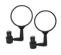Miroir de Guidon de Vélo de Forme Ronde pour extrémité de Guidon de Vélo, Miroir de Vélo Miroir Convexe Rétroviseur Extérieur Miroir Convexe pour Vélo, Rétroviseurs Portables