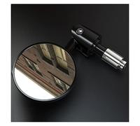 Miroir De Guidon Modifié pour Moto, Rétroviseur Pliable À Angle Complet, Fournitures De Décoration pour Moto Miroirs