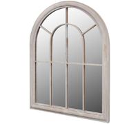 Miroir de Jardin Arche rustique 89 x 69 cm Intérieur et Extérieur