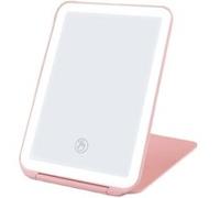 Miroir de LED maquillage LINFE rechargeable à écran tactile avec variateur et 3 couleurs de lumière- Rose Rose G