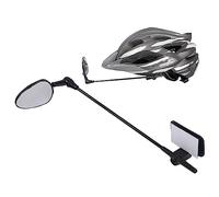 Miroir de Lunettes de vélo | Rétroviseur de Casque réglable, Accessoires de Cyclisme pour Moto, vélo électrique, VTT Teksome