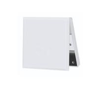 Miroir De Maquillage À 6 Led Avec Loupe Légère,Petite Poche Portable De Voyage Rose Noir Blanc,Miroirs De Vanité Pliables Pour Cosmétiques.White.