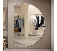 Miroir de Maquillage à intensité Variable, antibuée, pour Salle de Bain, Demi-Lune ou Pleine Longueur, idéal pour Une Chambre ou comme Miroir Mural. Disponible en 3 Couleurs d'éclairage, san