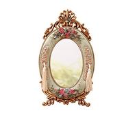 Miroir de Maquillage de Bureau, Miroir de courtoisie Suspendu, Miroir de Salle de Bain sur Pied, Miroir HD adapté à la Coiffeuse, Miroir de courtoisie