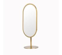 Miroir de maquillage de vanité de bureau de table Desktop Vanity Mirror Desktop Stainless Steel Vanity Mirror Jewelry Store Desktop Mirror Counter Dedicated Petit miroir cosmétique portable ( Color :