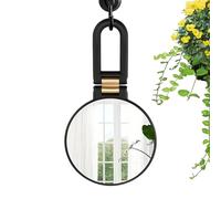 Miroir de maquillage de voyage - Miroir grossissant x 50, pliable avec poignée pour voyage, dortoir, appartement, voyage d'affaires, chambre à coucher, salle de bain, dressing, femme, mère
