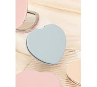 Miroir De Maquillage Double Face,1 Pièce,Rouge,Rose,Bleu,Ingent,Style Simple,Grunge,Design,Métal,Bureau,Pratique Et Question.Ae-0121-Bl.