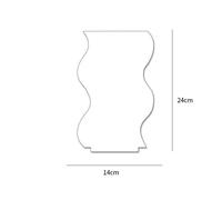 Miroir De Maquillage En Bois Irrégulier,Organisateur De Bureau,Miroir De Dortoir,Outil Cosmétique Portable,Accessoire De Photographie,Brosse À Cheveux.Lentille D'Onde (3Mm D'Épaisseur).