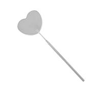 Miroir de maquillage extra large en acier inoxydable pour extensions de cils