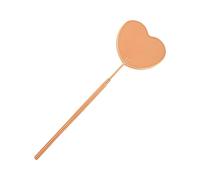 Miroir de maquillage extra large en acier inoxydable pour extensions de cils