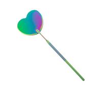 Miroir de maquillage extra large en acier inoxydable pour extensions de cils