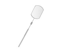 Miroir de maquillage extra large pour extensions de cils en acier inoxydable amovible