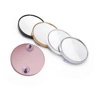 Miroir De Maquillage Grossissant 30x Fois,Ventouse De Salle De Bains,Miroir De Beauté Noir,Rasage,Nettoyage Des Points Noirs,Petit Miroir Rond.Black
